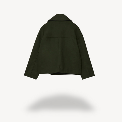 Short Wool Coat for Ladies