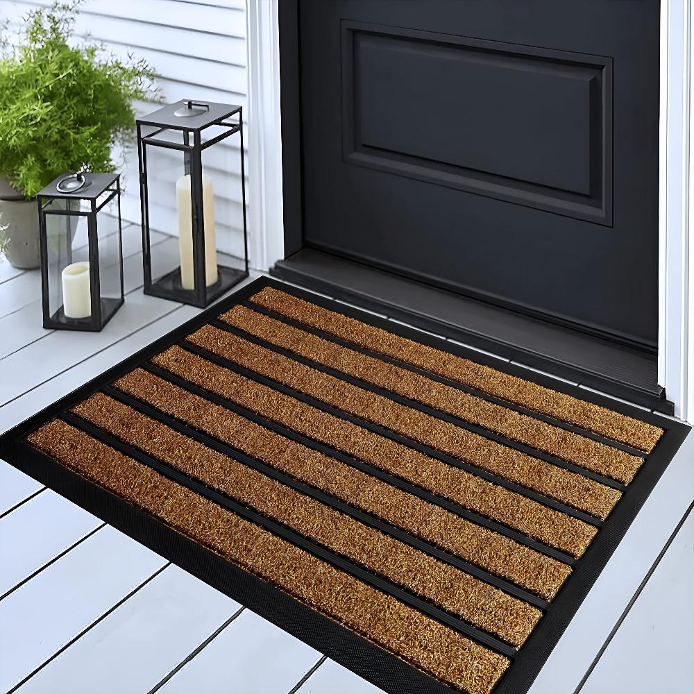 Personalized Doorstep Stripe Mat - OutfitLondon