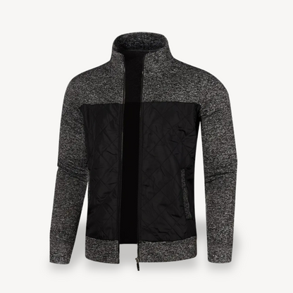 Insulated Padded Mens Zip Jacket
