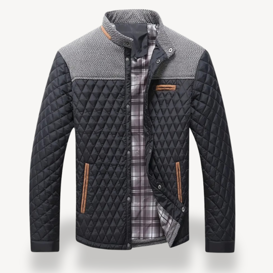 Warm Fuzzy Lined Mens Winter Coat