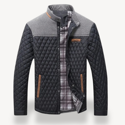 Warm Fuzzy Lined Mens Winter Coat