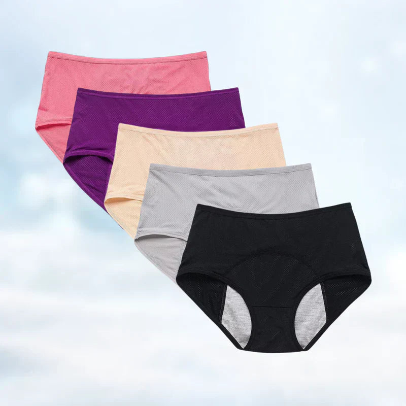 Soft Breathable Women's Underwear 5 Pack Set
