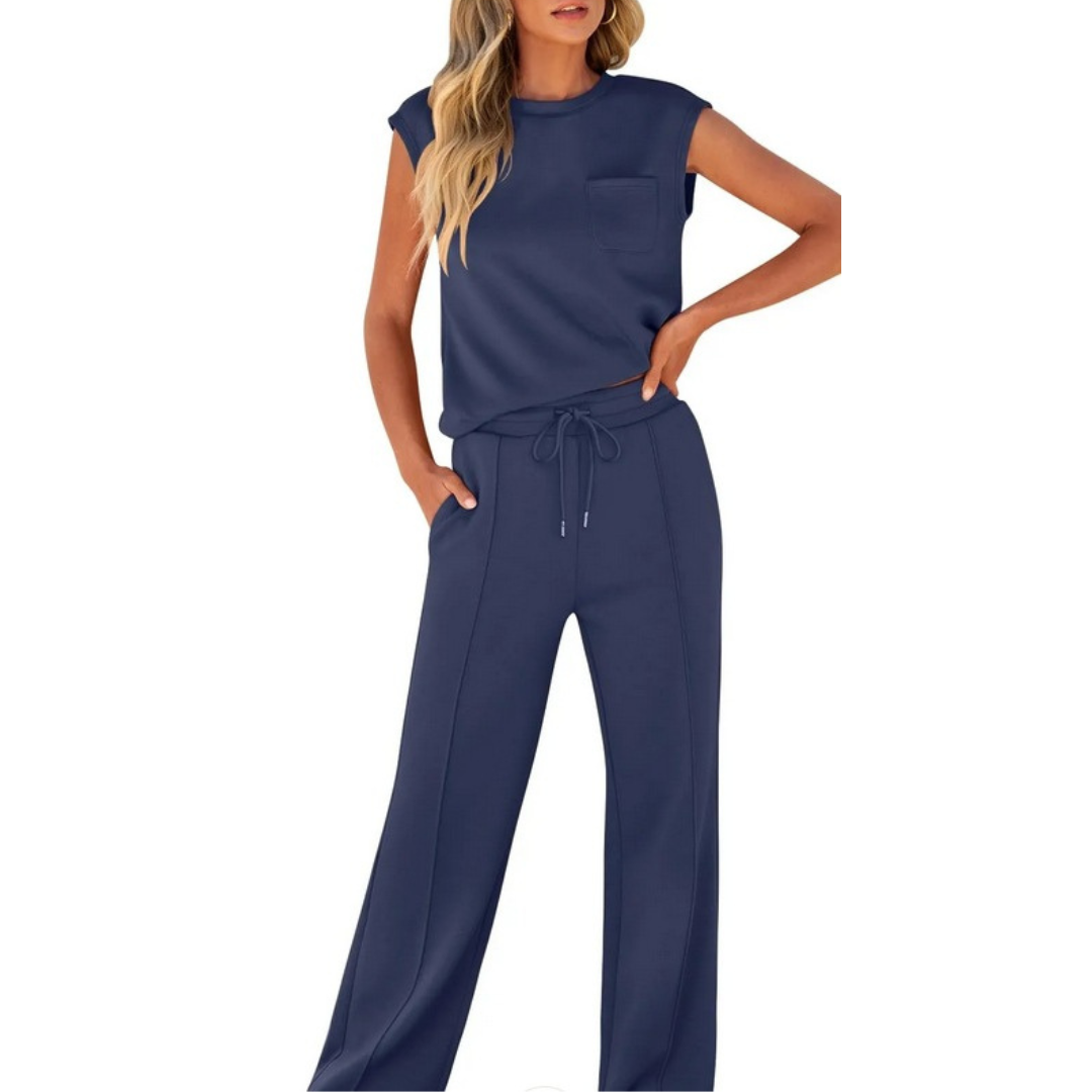 Relaxed Fit Comfortable Summer Loungewear Set