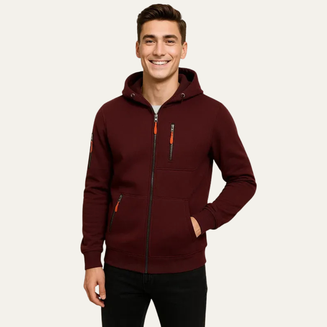 Men's Active Waterproof Hooded Jacket