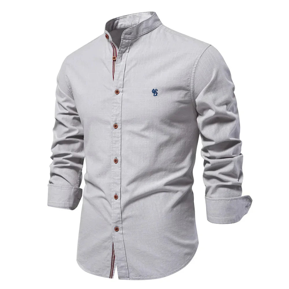 Regular Fit Casual Mens Dress Shirt