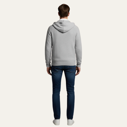 Men's Warm Zip Up Sweater Jacket