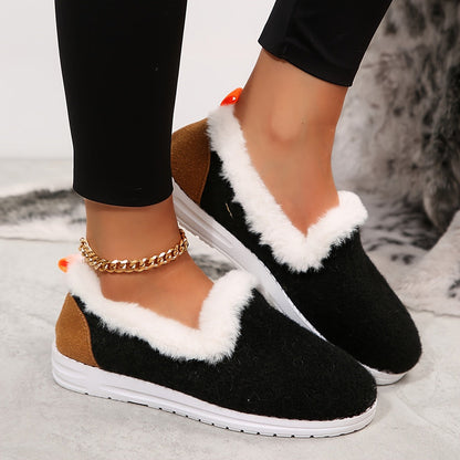 Warm Fuzzy Women's Slip On Loafers