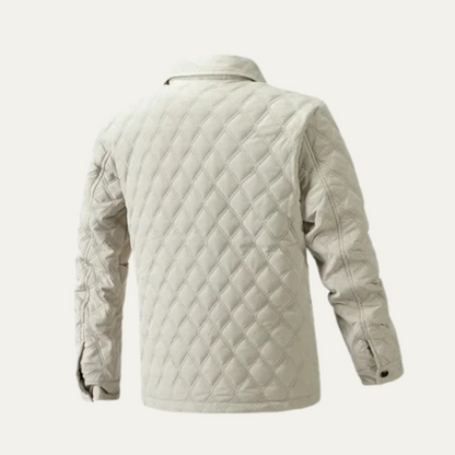 Comfortable Mens Quilted Lightweight Padded Jacket