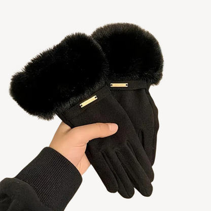 Warm Fleece Lined Women's Winter Gloves