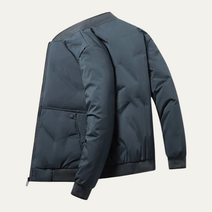 Classic Slim Fit Cotton Bomber Jacket