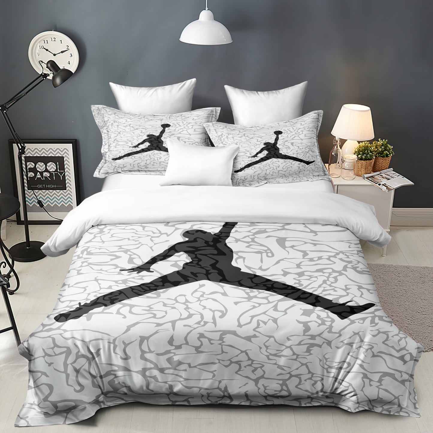 Soft Sports Basketball Sheet Set for All Beds - OutfitLondon