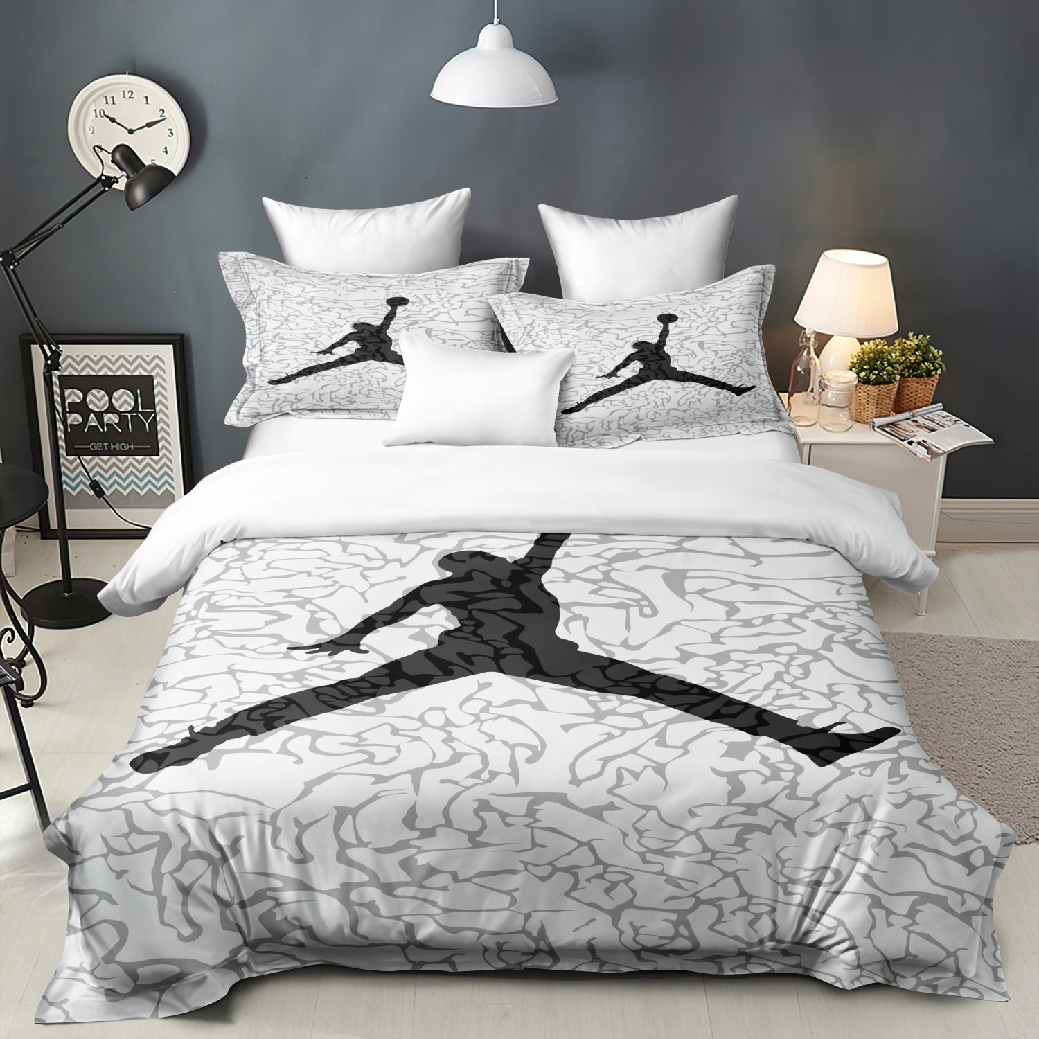 Soft Sports Basketball Sheet Set for All Beds - OutfitLondon