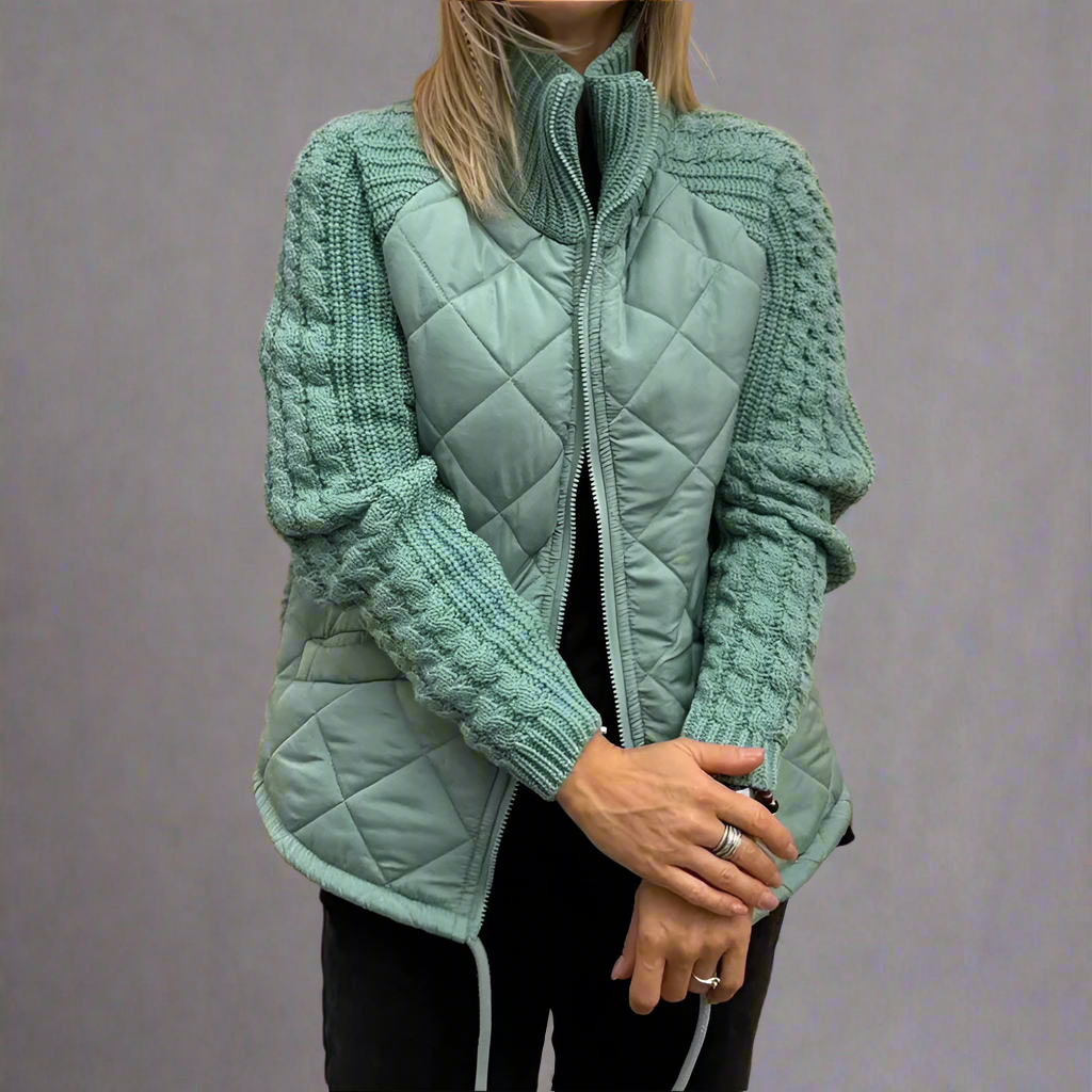 Cozy Jacket with Fleece Sleeves - OutfitLondon