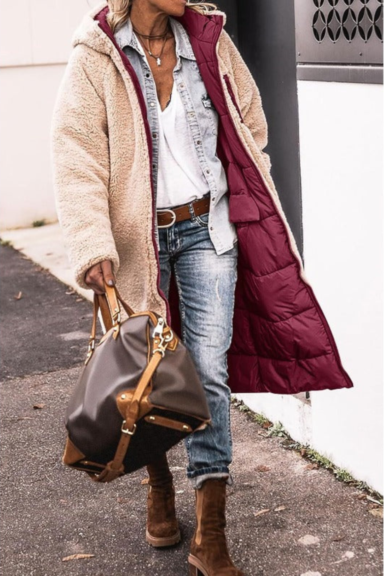 Classic Double Sided Trench Coat