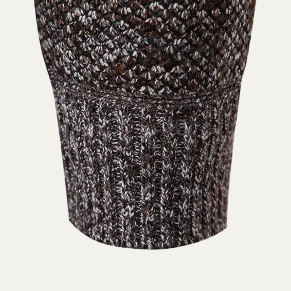 Warm Men's Cozy Zipper Knit Jacket