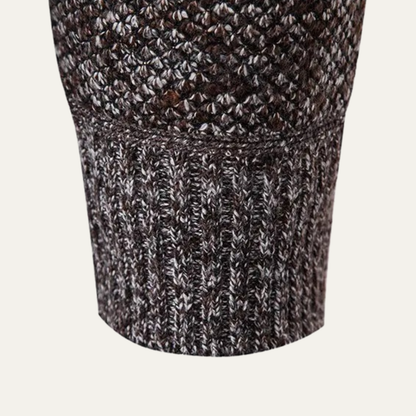 Warm Men's Cozy Zipper Knit Jacket