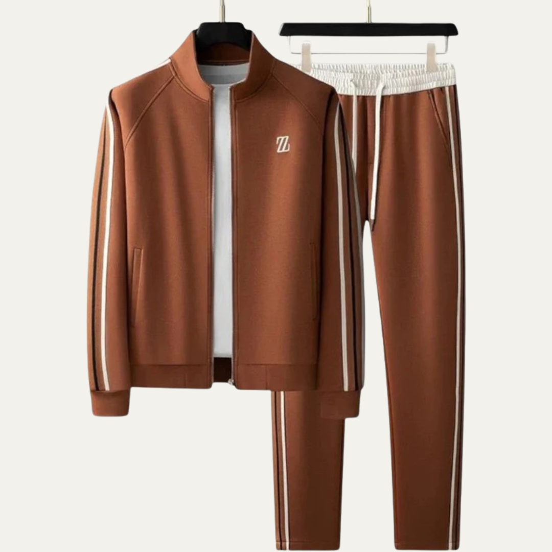 Men's Classic Premium Athletic Tracksuit Set