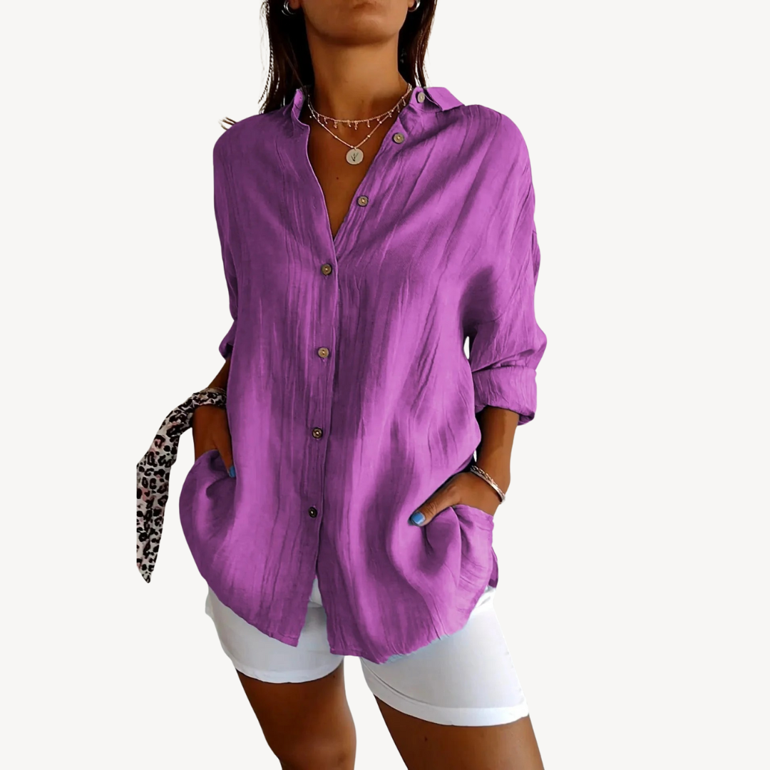 Relaxed Fit Everyday Women's Shirt