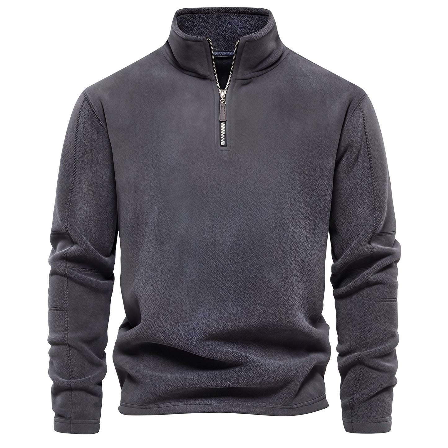 Warm Fleece Zip Up Sweatshirt