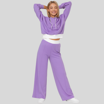 Cozy Women's Lounge Set, Soft Hoodie and Joggers