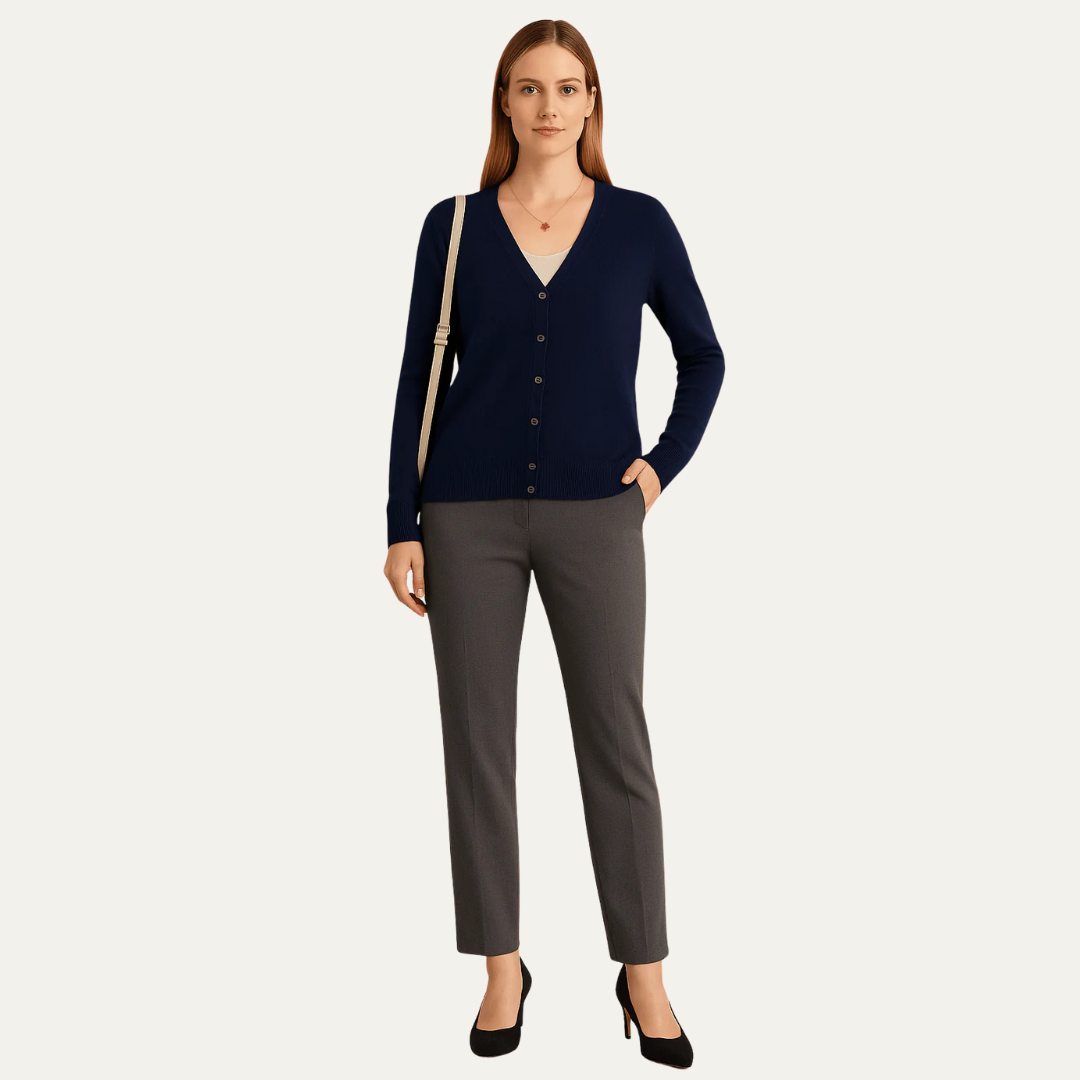 Women's Simple Open Front Sweater