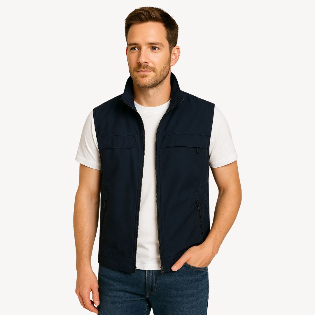 Padded Mens Vest Jacket - OutfitLondon