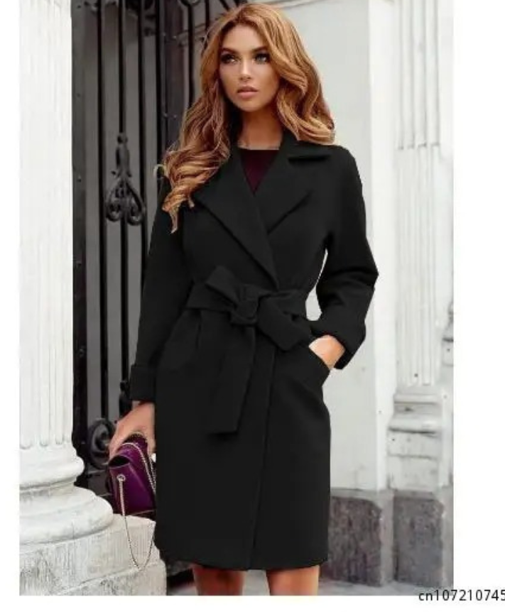 Timeless Raincoat with Adjustable Waist