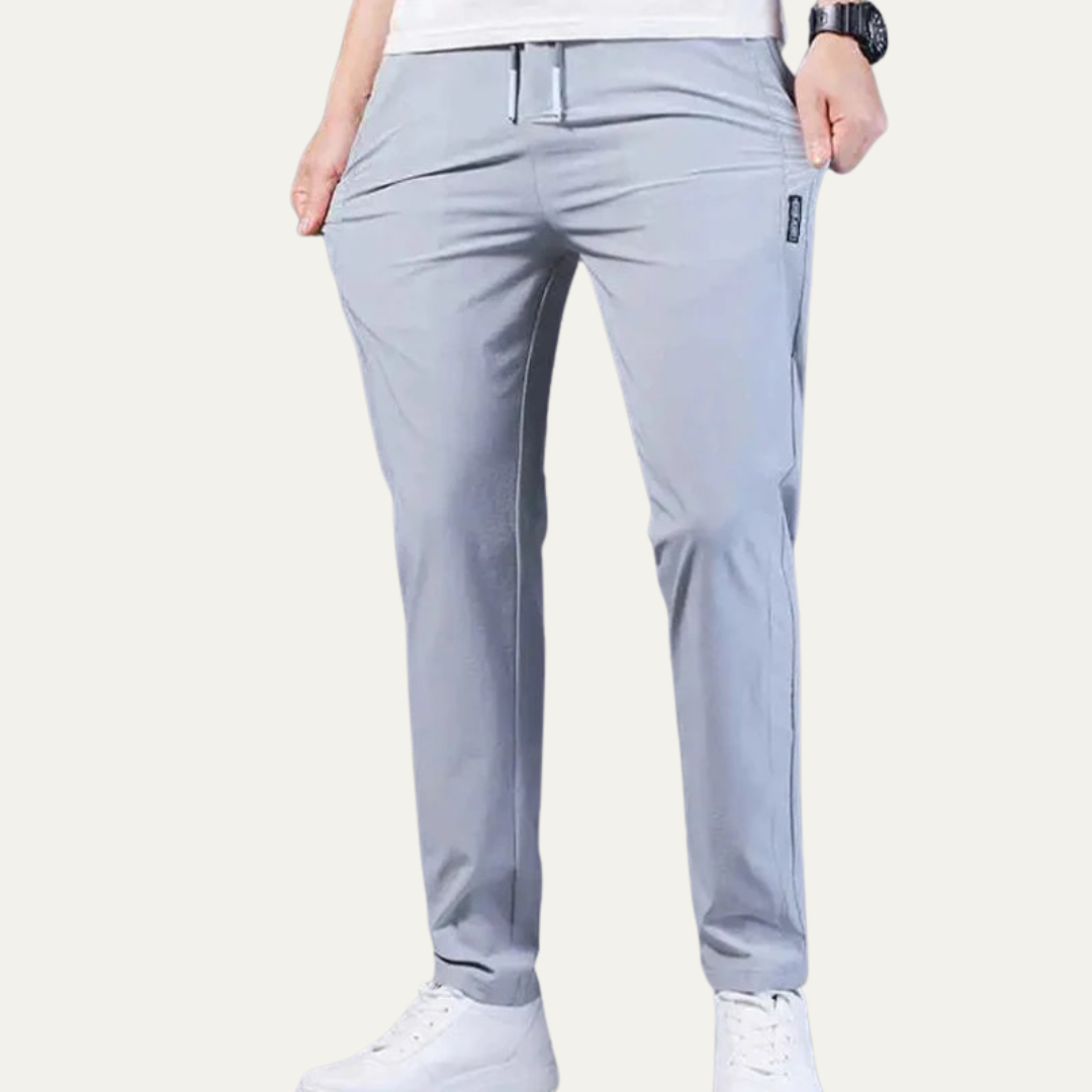 Men's Fit Jogger Pants with Drawstring Waist