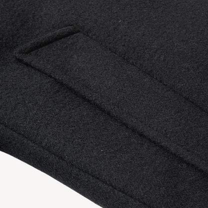 Classic Mens Double Breasted Wool Overcoat