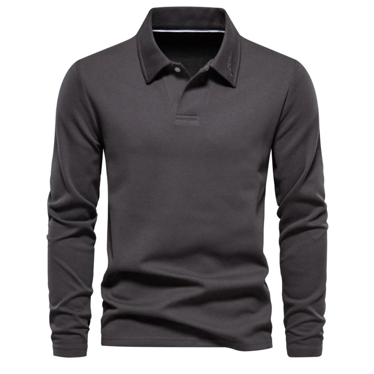 Classic Casual Men's Cotton Long Sleeve Shirt