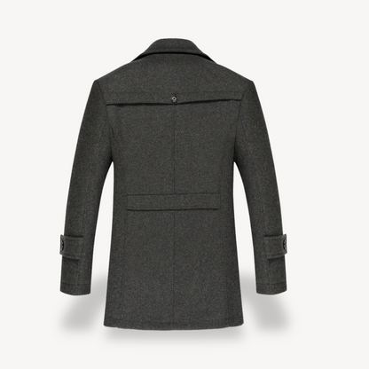 Warm Mens Woolen Overcoat