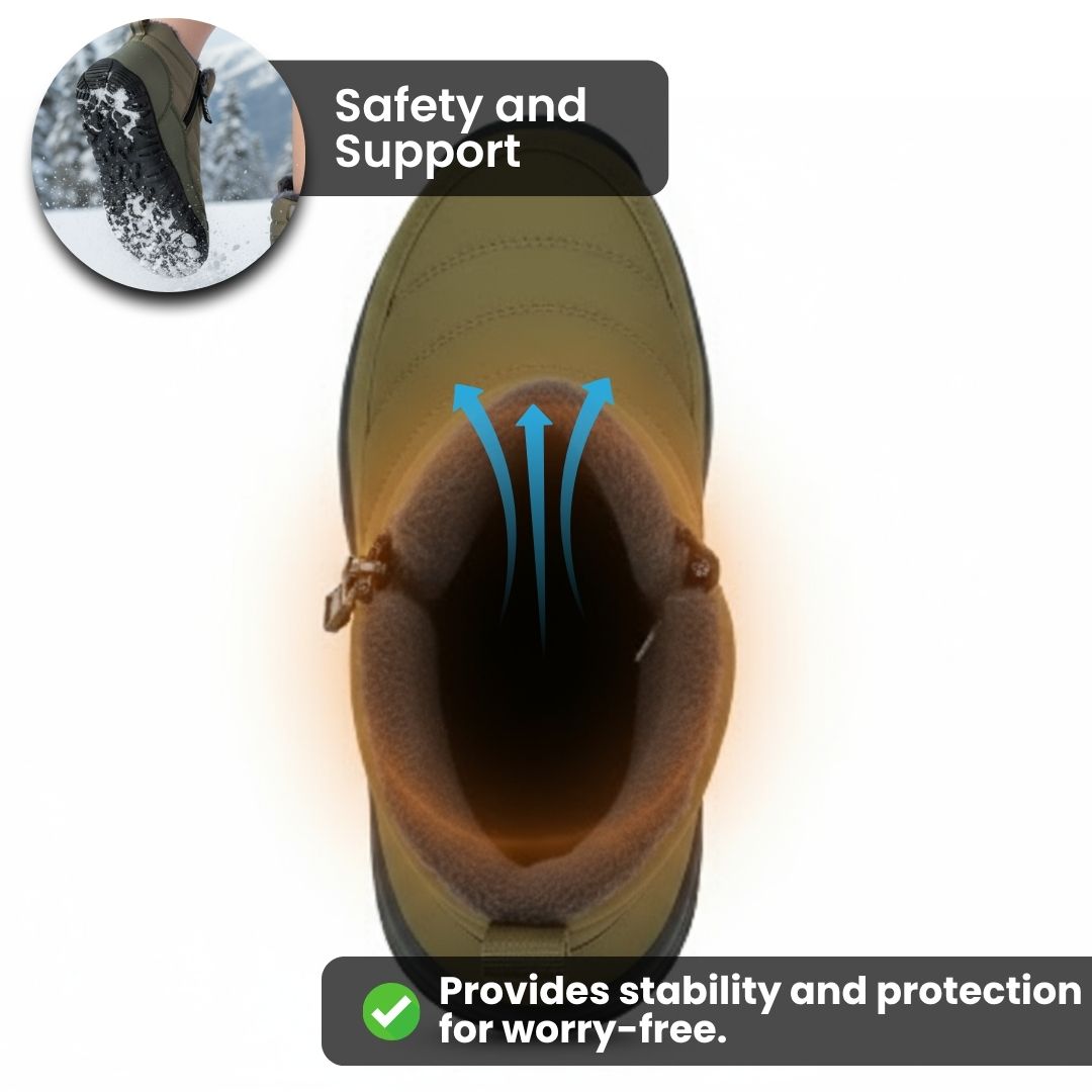 Comfortable Warm Insulated Wide Fit Shoes