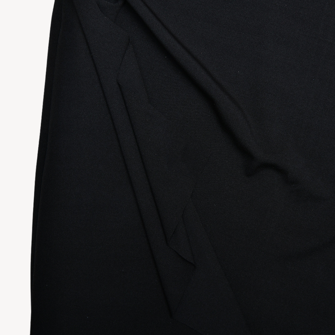 Elegant Long Black Evening Gown Dress