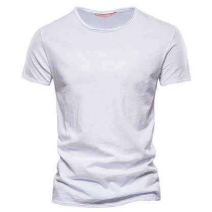 Men's Comfortable Moisture Wicking Slim Fit Cotton Tee