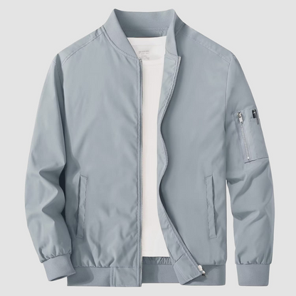 Slim Fit Mens Bomber Jacket Lightweight
