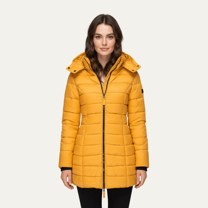 Slim Fit Women's Water Resistant Puffer Jacket