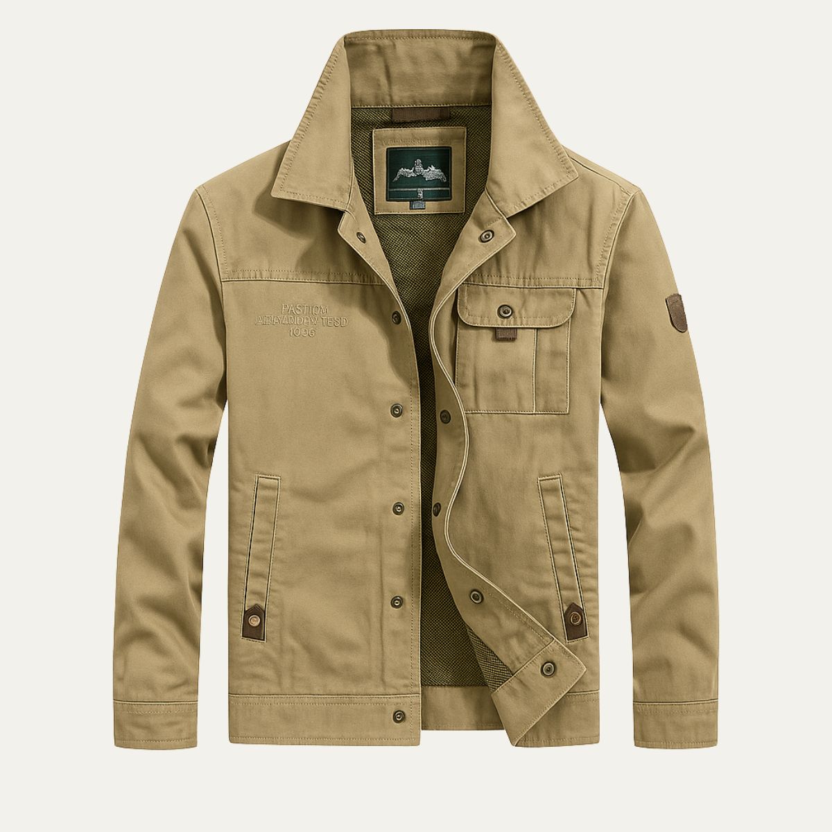 Rugged Outdoor Cargo Jacket For Men