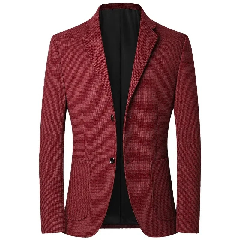 Luxury Mens Velvet Blazer Jacket