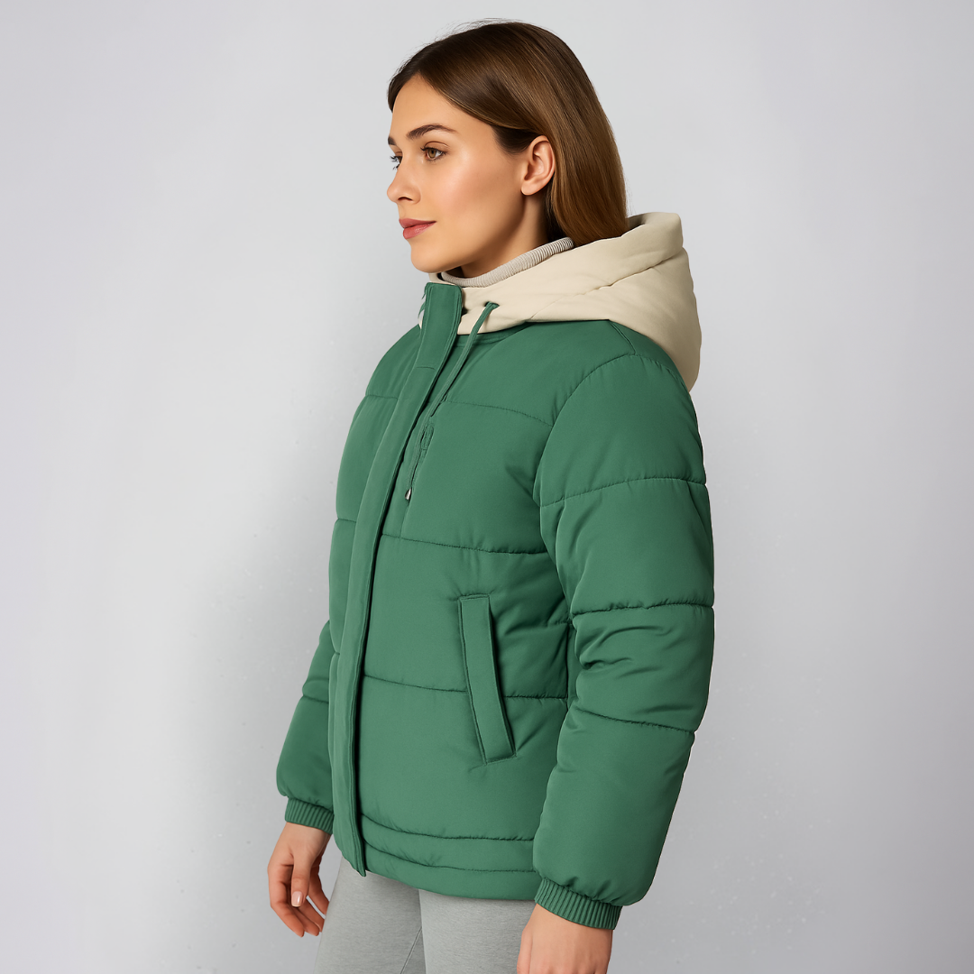 Warm Fleece Hooded Winter Jacket for Women