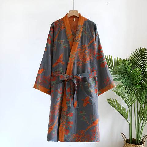 Soft Plush Waffle Robe for Women and Men - OutfitLondon