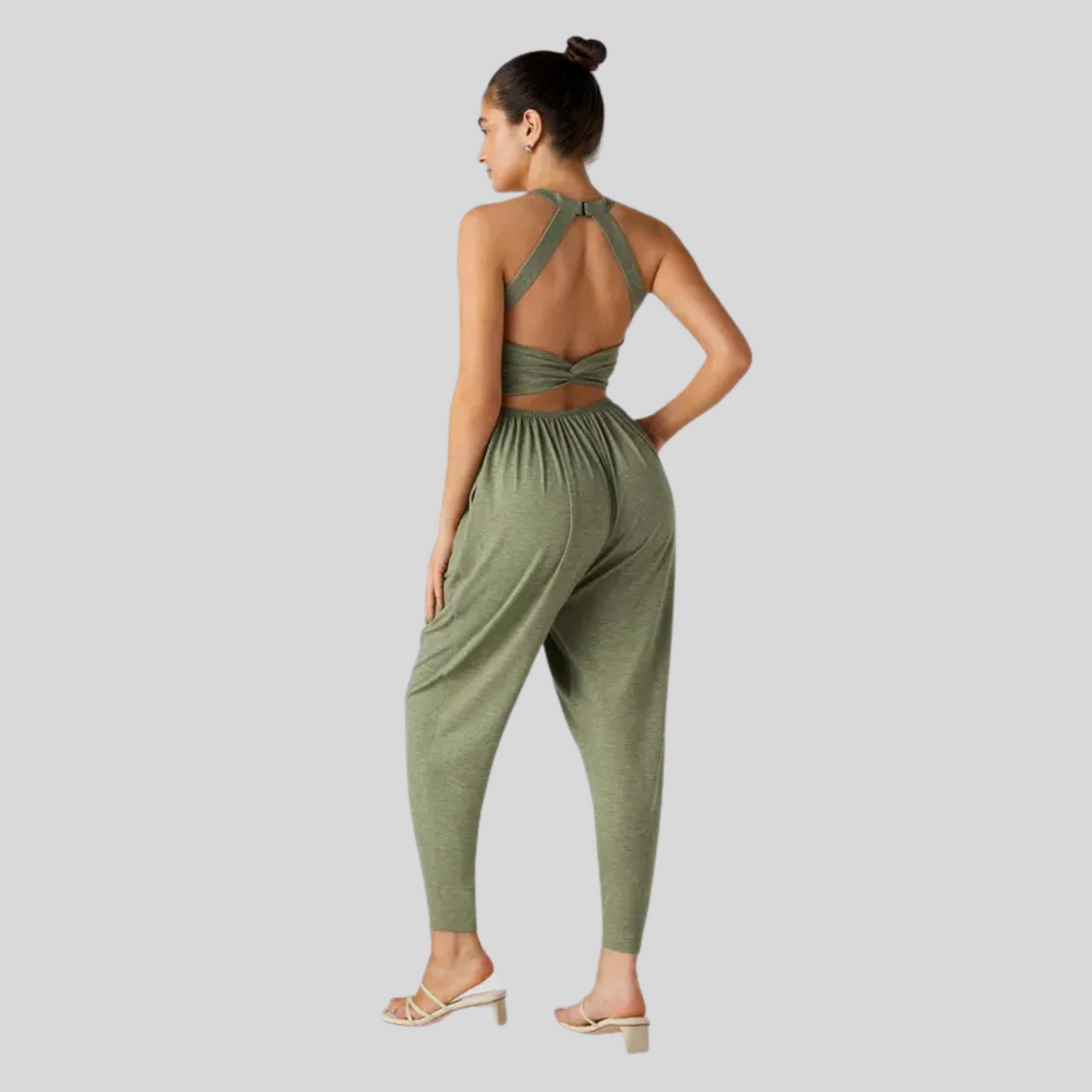 Relaxing Sleeveless Loungewear Jumpsuit
