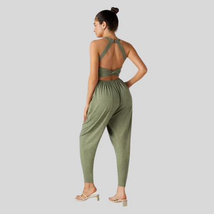Relaxing Sleeveless Loungewear Jumpsuit