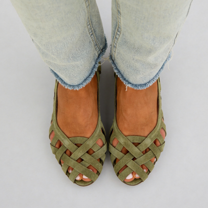 Women's Boho Braided Strap Sandals
