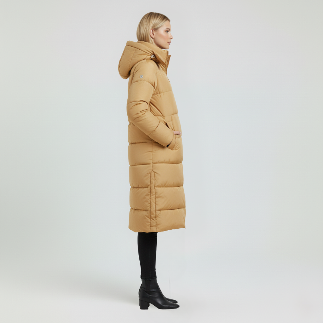 Warm Hooded Parka Coat for Women