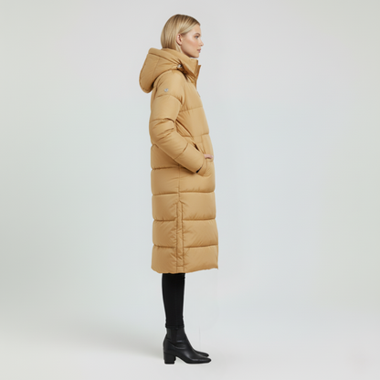 Warm Hooded Parka Coat for Women