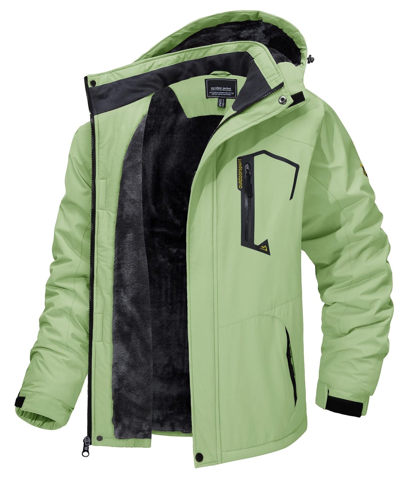 Breathable Mens Raincoat Jacket