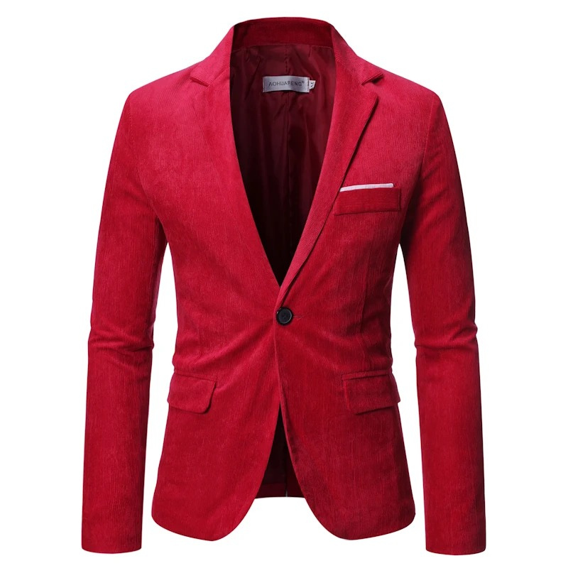 Casual Classic Mens Corduroy Coat