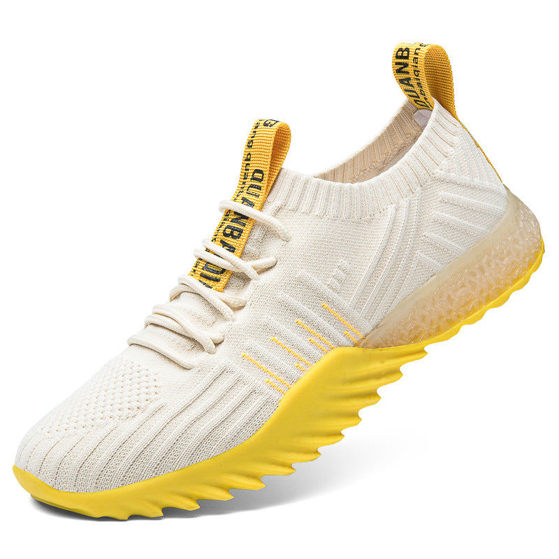 Colorblock Knitted Sneakers For Women