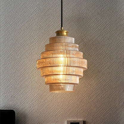 Elegant Multi-Level Gold Pendant Lamp - OutfitLondon