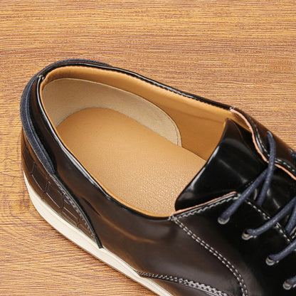 Premium Leather Running Shoes